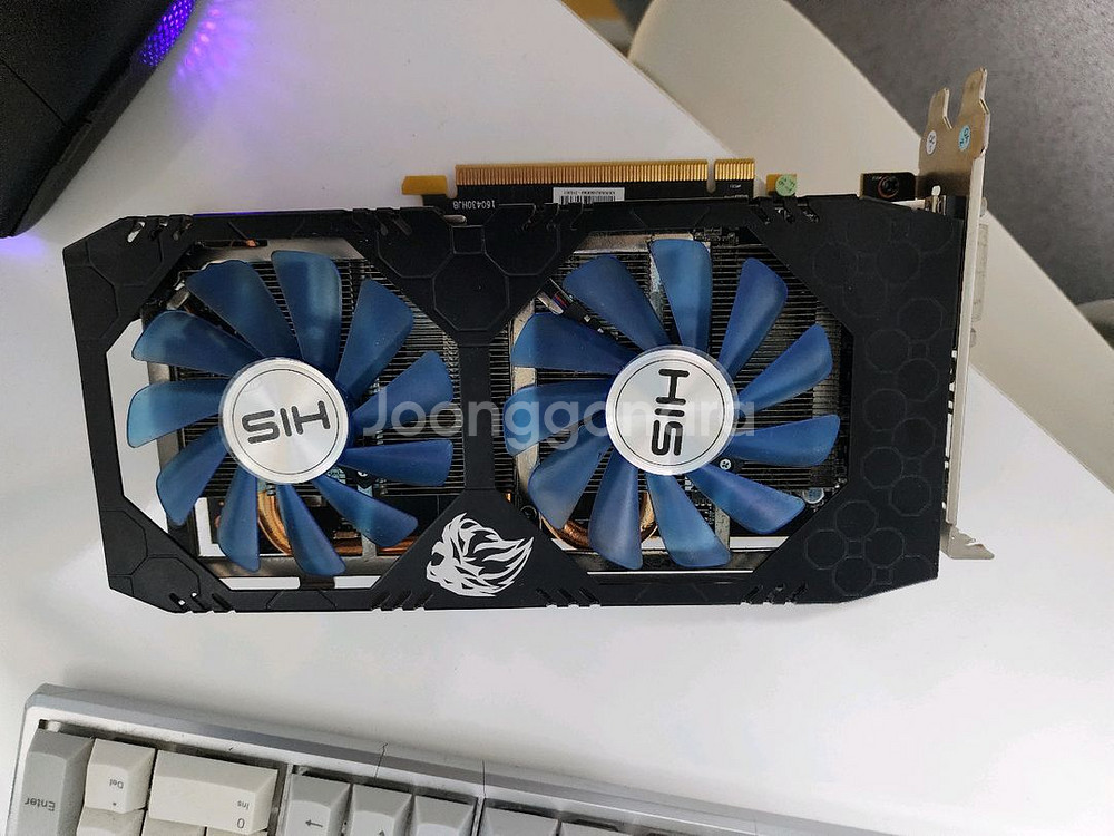 HIS RX 570 4G 그래픽카드--0