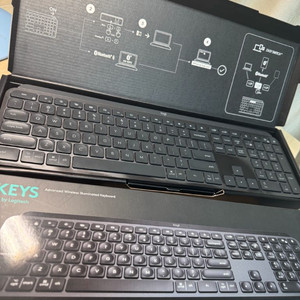 (S급)로지텍 mx keys 키보드 풀박 판매