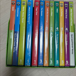 튼튼영어 규리앤프렌즈 cd dvd (택포)