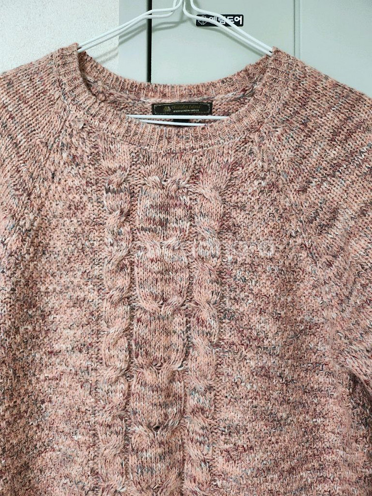 써스데이아일랜드 니트 원피스--2