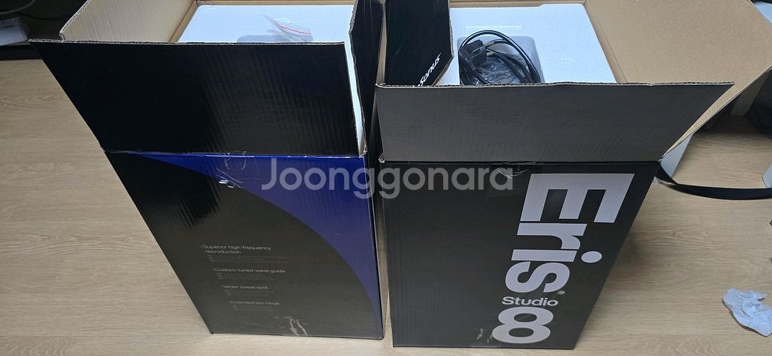 presonus eris studio8스피커 1조2통--2