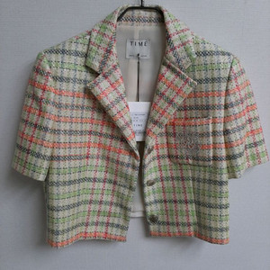 타임 트위드 자켓