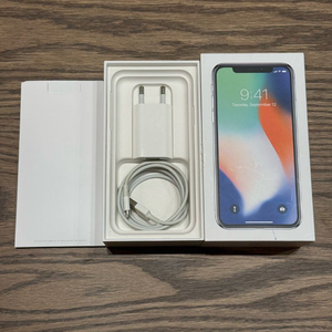 (풀박)아이폰X 256GB 화이트