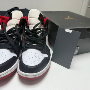 조던1 미드 짐레드 280mm