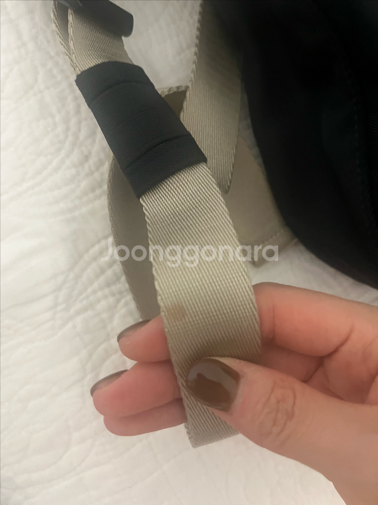 미닛뮤트 클로웨이스트 가방 팝니다 (믹스블랙)--5