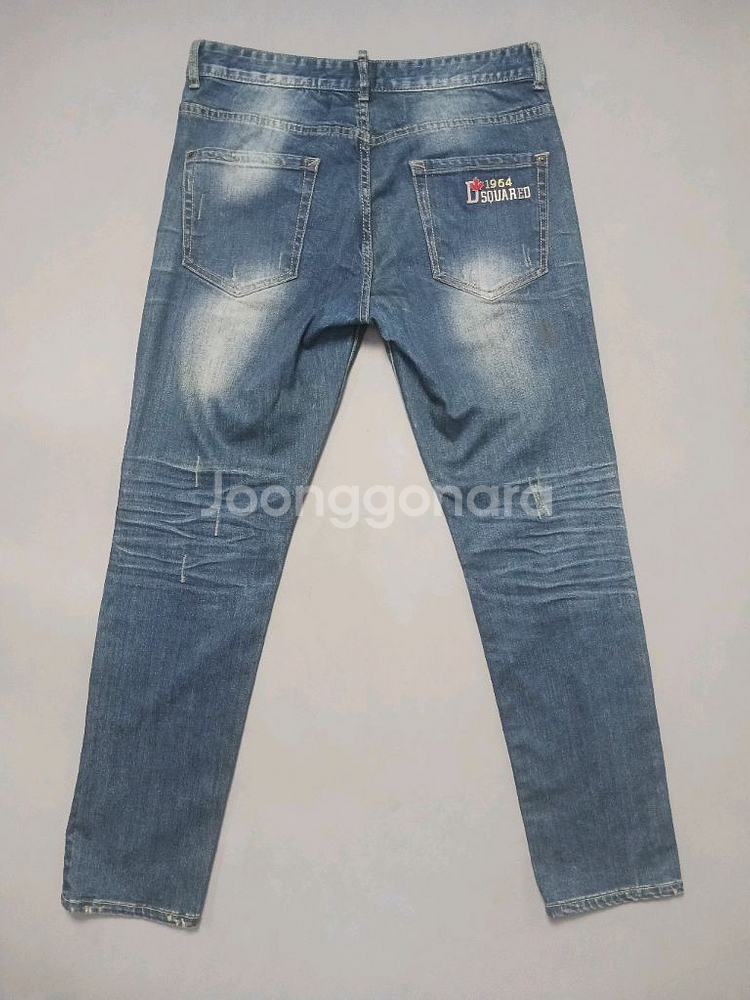 [50] 디스퀘어드2 야구진2 슬림진 청바지 34 35--0