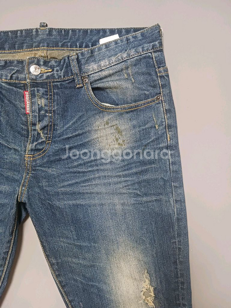 [50] 디스퀘어드2 야구진2 슬림진 청바지 34 35--4
