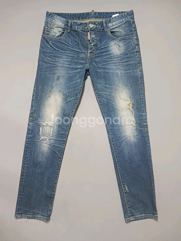 [50] 디스퀘어드2 야구진2 슬림진 청바지 34 35--1