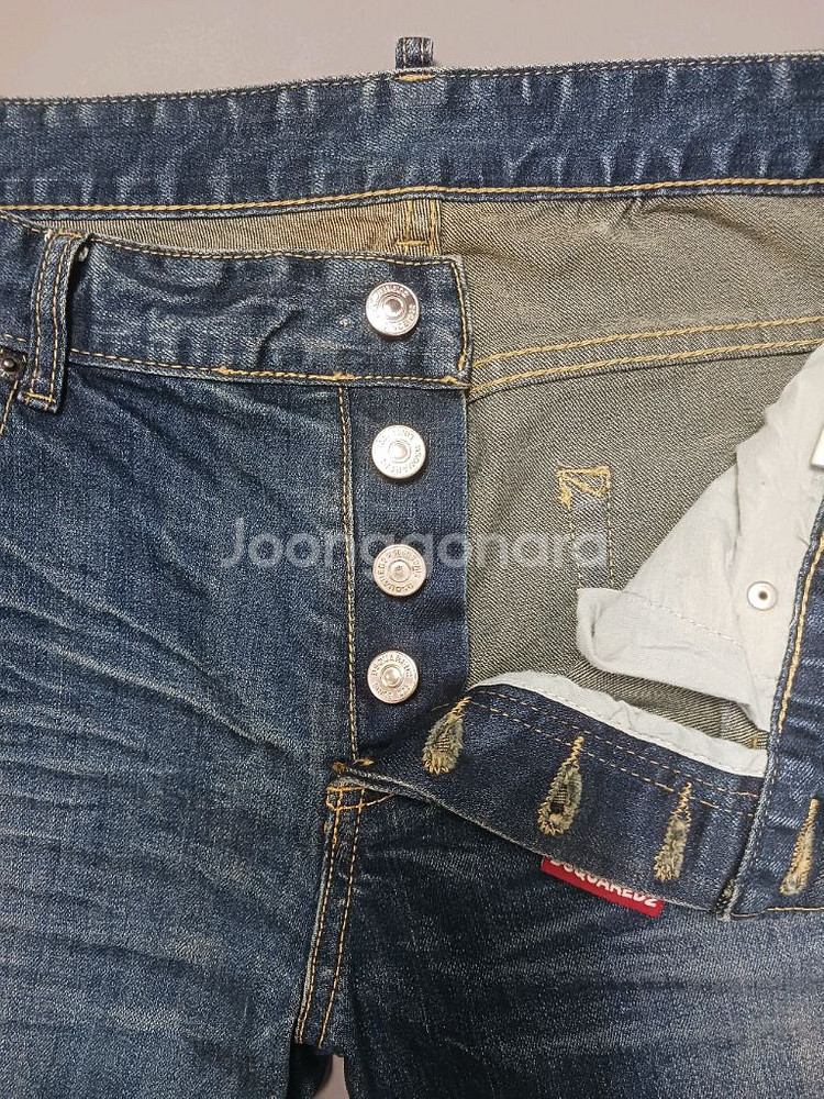 [50] 디스퀘어드2 야구진2 슬림진 청바지 34 35--6