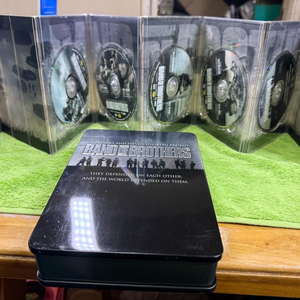 DVD 밴드오브브라더스,틴케이스.6disc완결