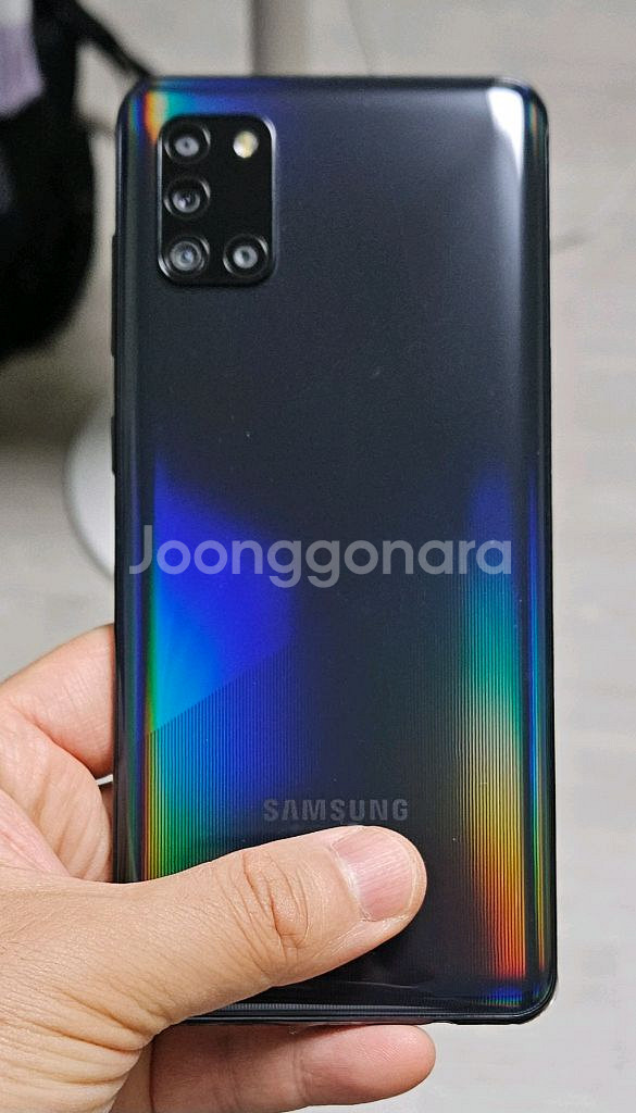 갤럭시 A31 블랙 64GB A급 싸게 팝니다.--2