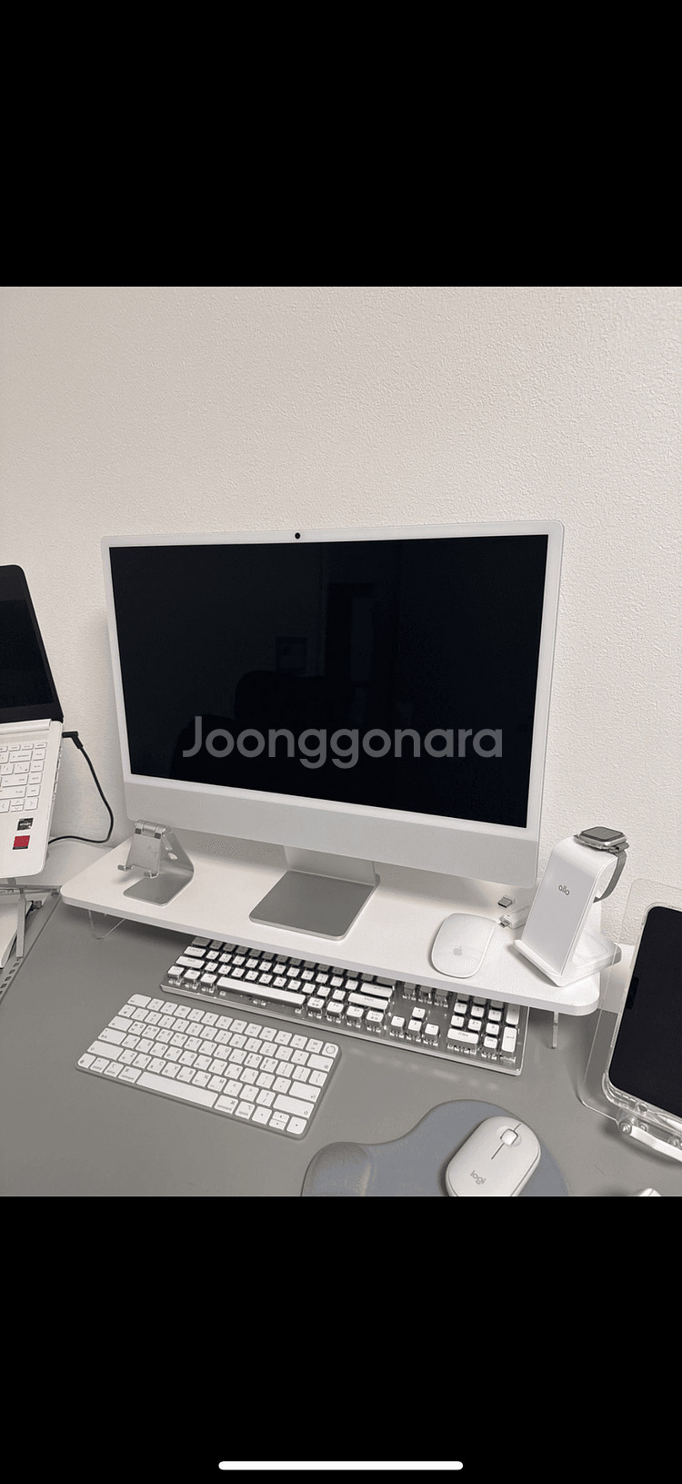 아이맥M4 24 10코어 512GB 실버 팝니다!!--0