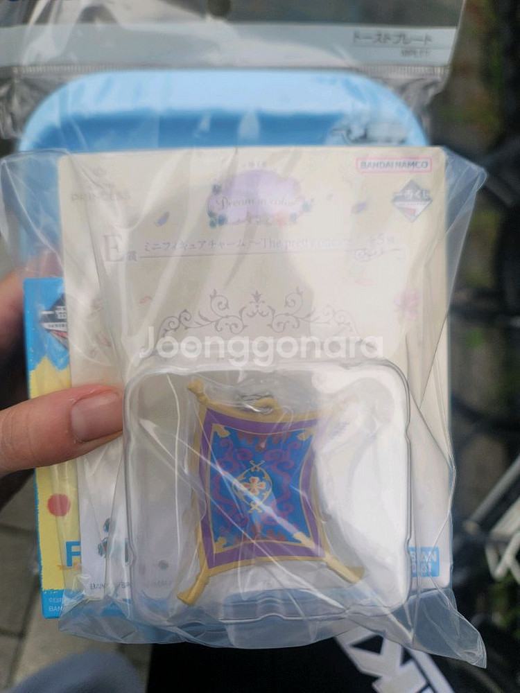 디즈니 프린세스 쿠지 제일복권 E상 미니피규어--0