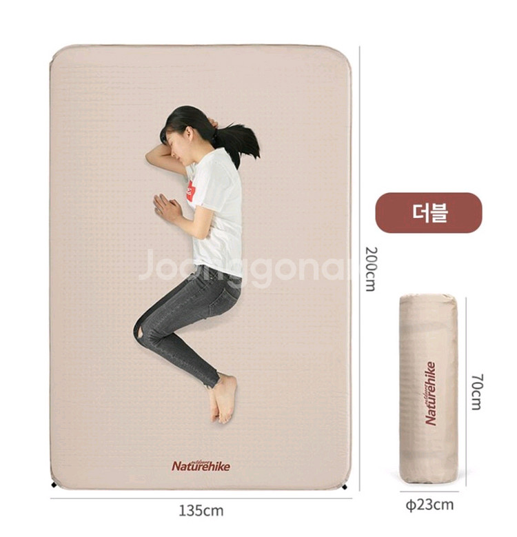 네이처하이크 경량 자충매트 3cm--2