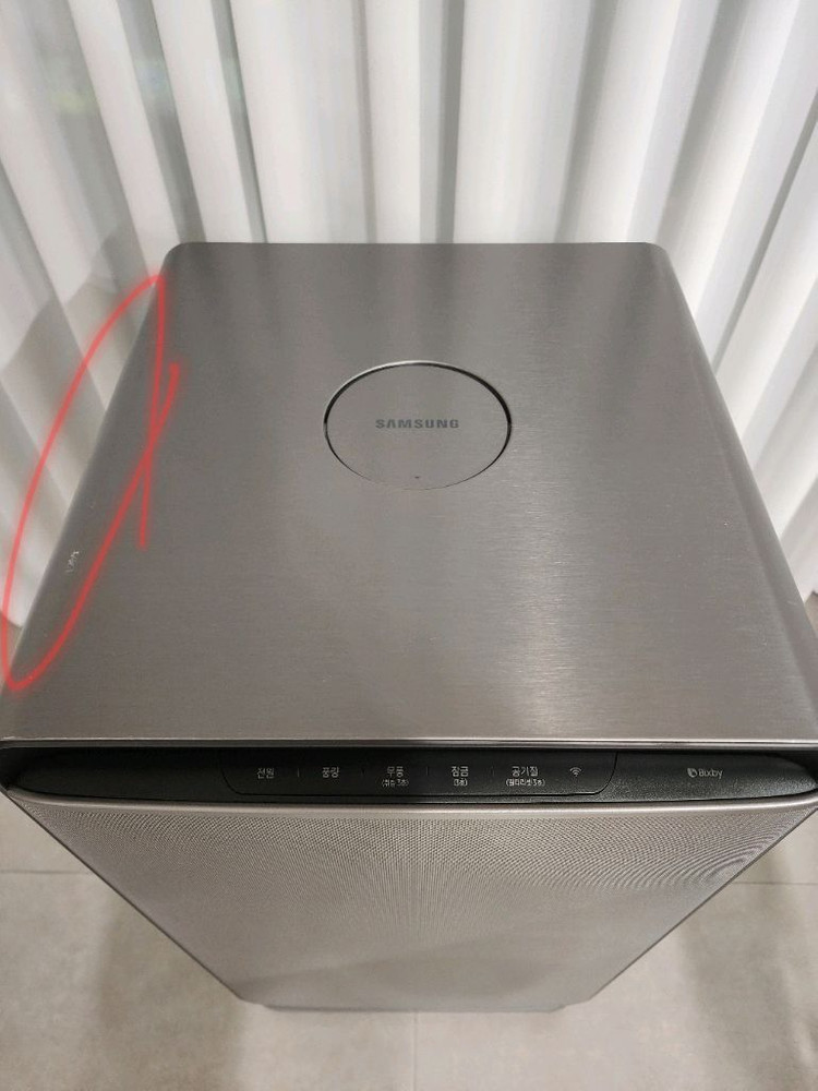 삼성 큐브 공기청정기--4