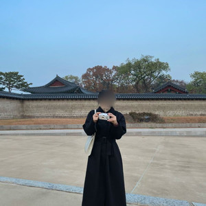 키큰 여자분 추천 38컴온커먼 블랙 발마칸 코트