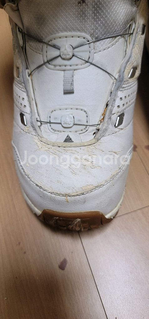 남자 스노우보드 셋트 팝니다(데크바인더부츠)--5