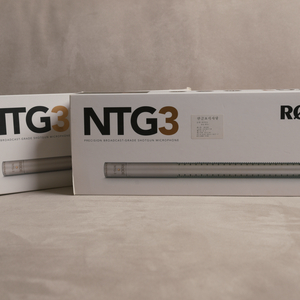 Rode NTG3 슈퍼카디오이드 샷건 콘덴서 마이크