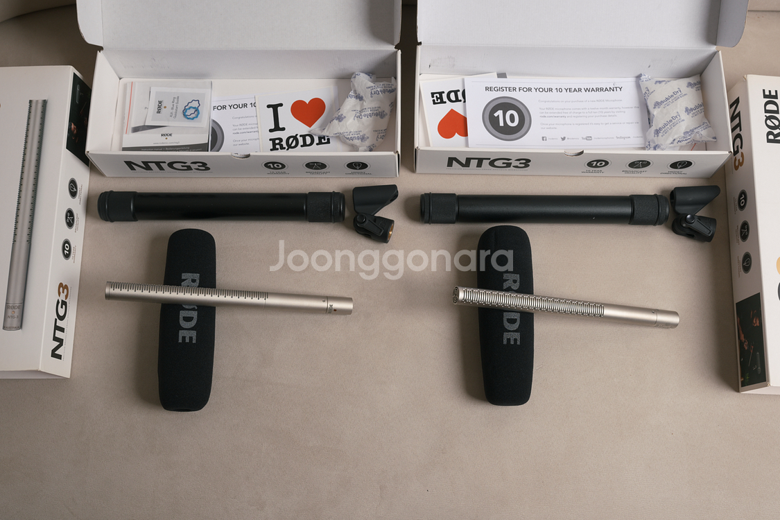 Rode NTG3 슈퍼카디오이드 샷건 콘덴서 마이크--1