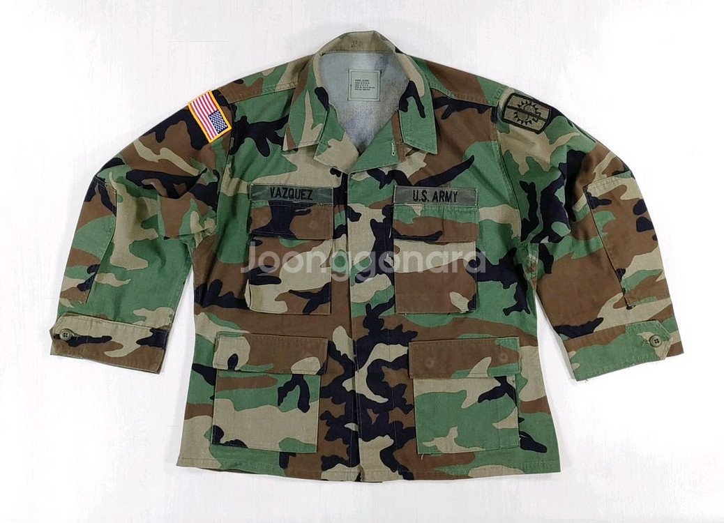 90년대 미육군 BDU 헤비웨이트 상의 M-XXS--9