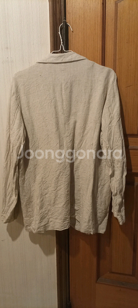 육육걸즈 린넨 자켓 베이지 FREE--5