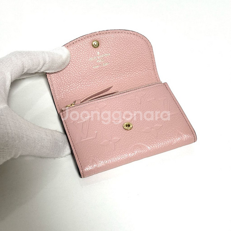 루이비통 앙프렝뜨 로잘리 코인 지갑--6