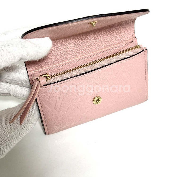 루이비통 앙프렝뜨 로잘리 코인 지갑--7