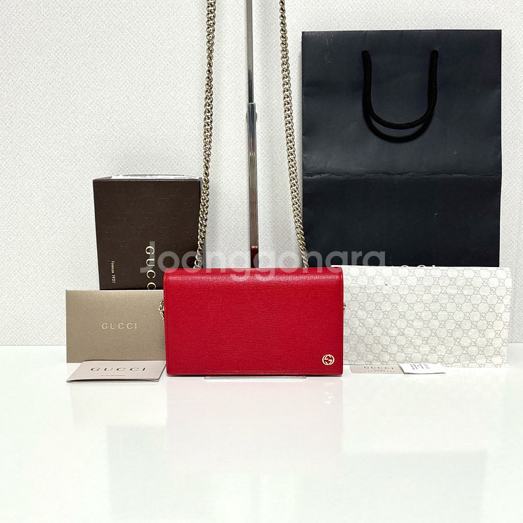 구찌 GG 인터로킹 WOC 크로스백--0