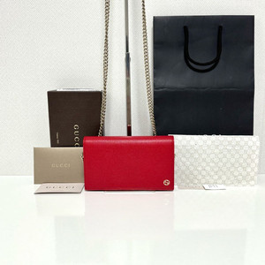 구찌 GG 인터로킹 WOC 크로스백