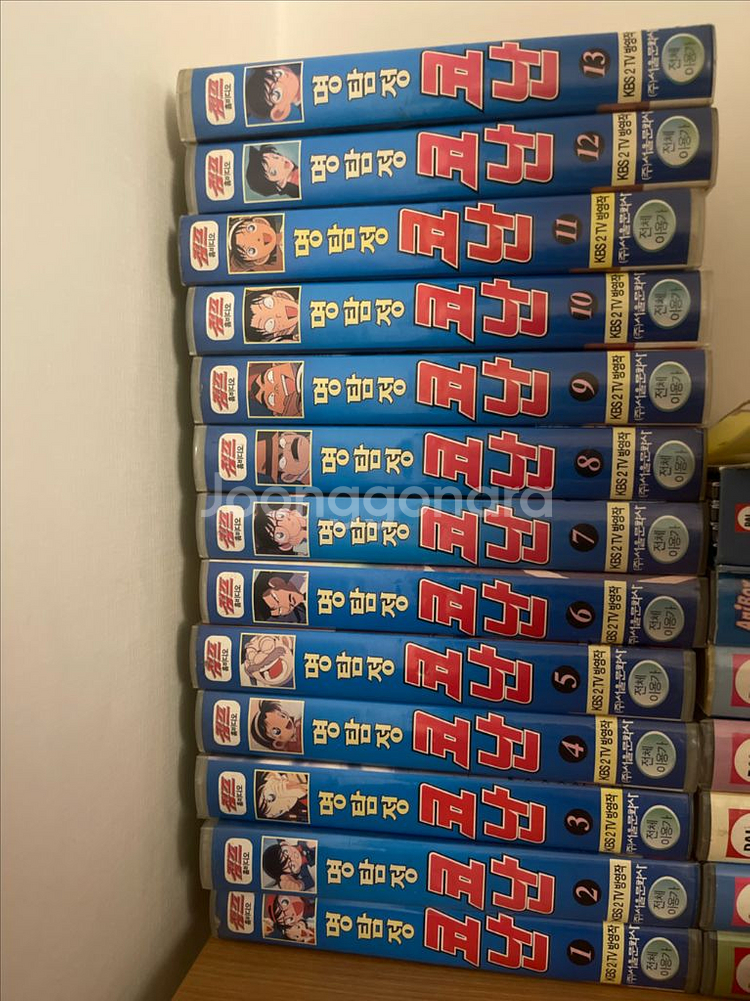 명탐정코난 비디오테이프 vhs 1-13--0