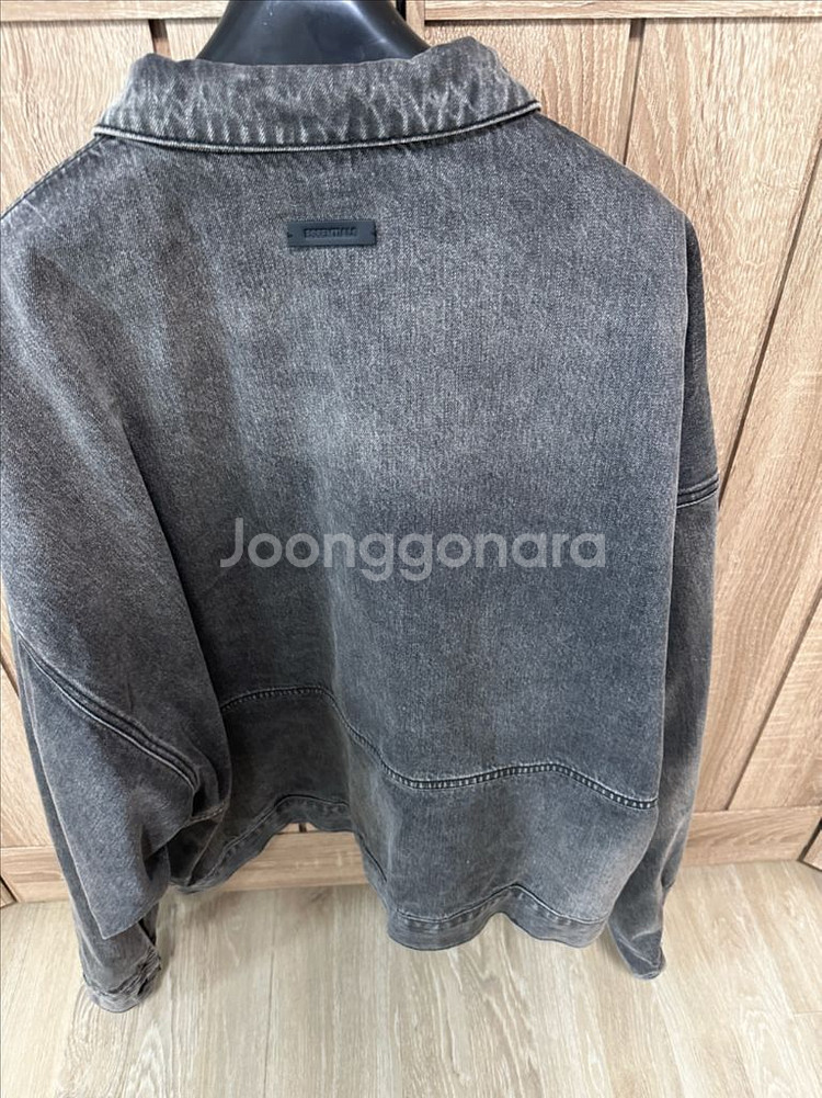 피어오브갓 에센셜 8th 그레이 데님자켓 XL 판매합니--3