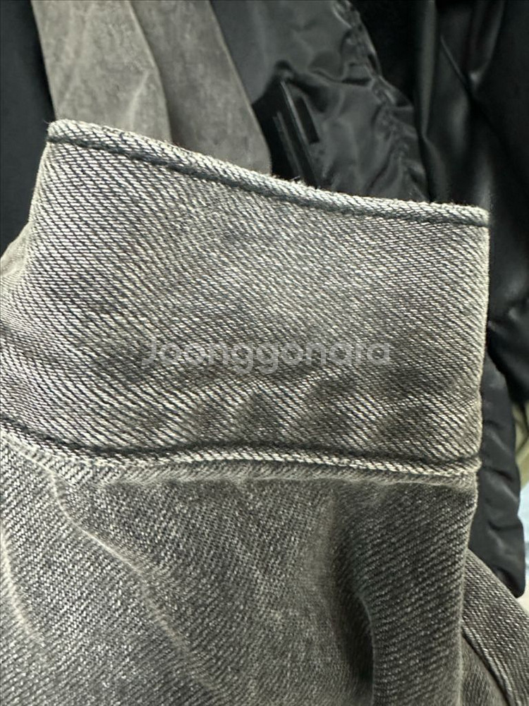 피어오브갓 에센셜 8th 그레이 데님자켓 XL 판매합니--4