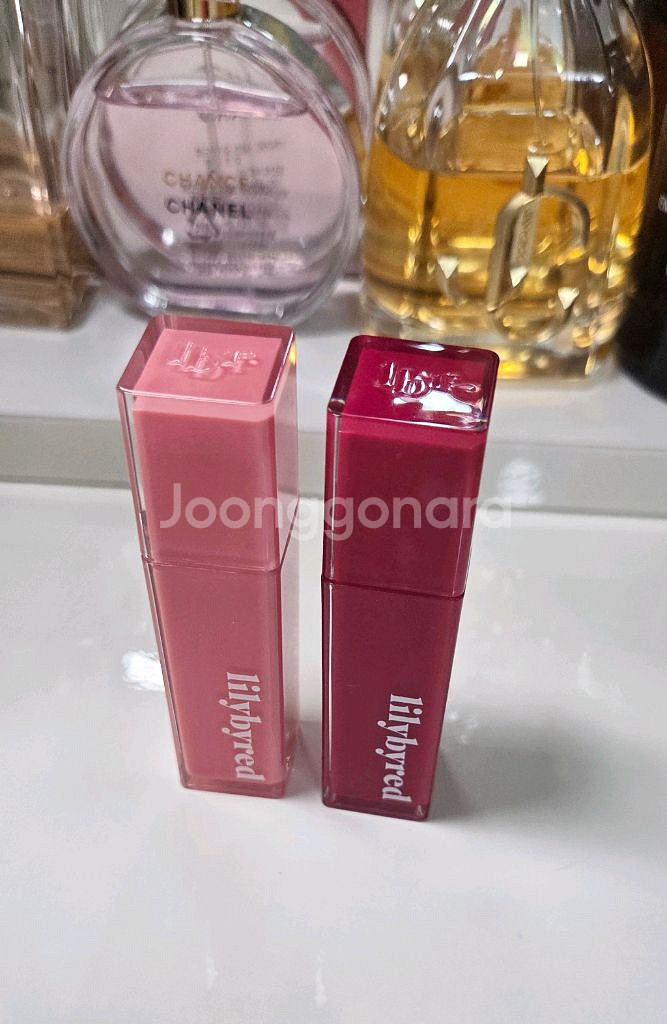 입술이 완전예뻐보이는 릴리바이레드 코팅틴트. 살구.체리--2