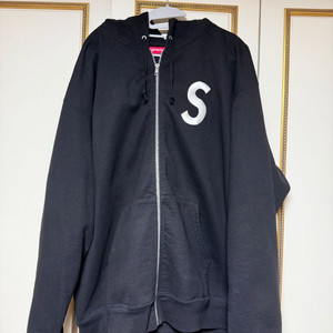 슈프림 s로고 후드집업 2xl