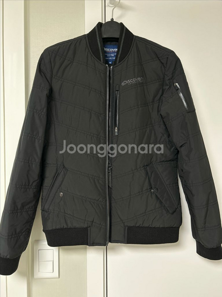 디스커버리 블랙 경량다운 자켓 90--0