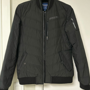 디스커버리 블랙 경량다운 자켓 90