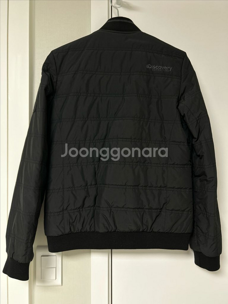 디스커버리 블랙 경량다운 자켓 90--1
