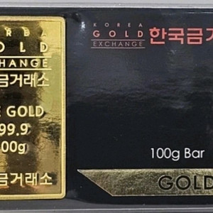 한국금거래소 잠상형 신형 골드바