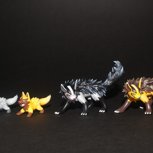 MH 포치에나-그라에나 일반/이로치 포켓몬 스케일월드