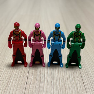 파워레인저 매직포스 레인저키 4개 일괄