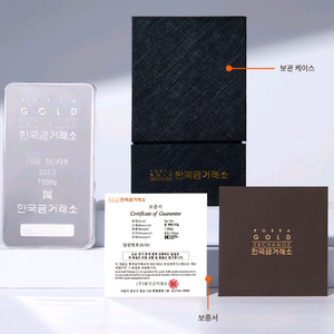 한국금거래소 실버바 포나인 1kg