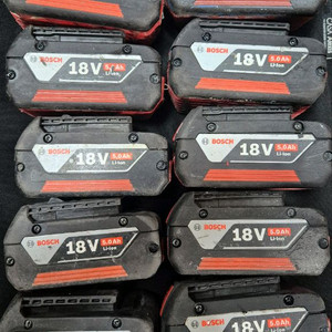보쉬 18v 5ah 배터리 10개 일괄