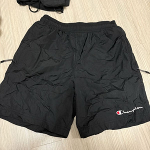 챔피온 블랙 반바지 S
