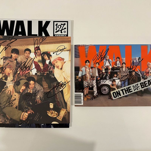 NCT 127 WALK 사인 앨범