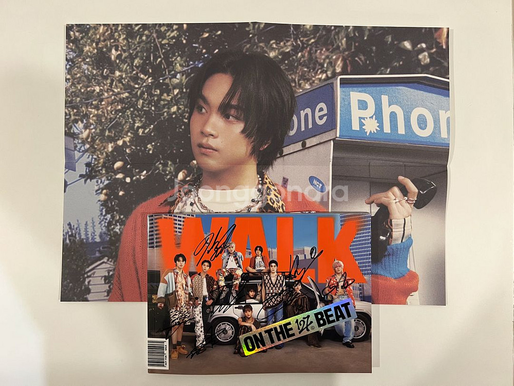 NCT 127 WALK 사인 앨범--2