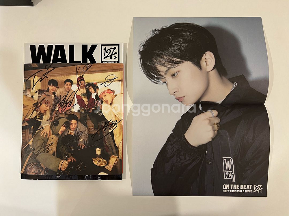 NCT 127 WALK 사인 앨범--5