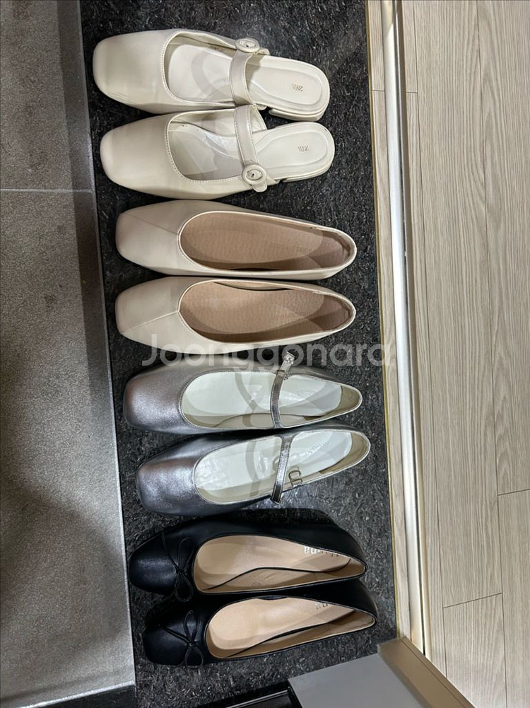 단화 플랫 구두 메리제인 슈즈 리본플랫슈즈 일괄--0