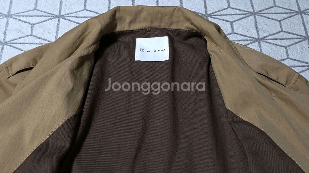 잇미샤 정품 트렌치코트 판매합니다--8