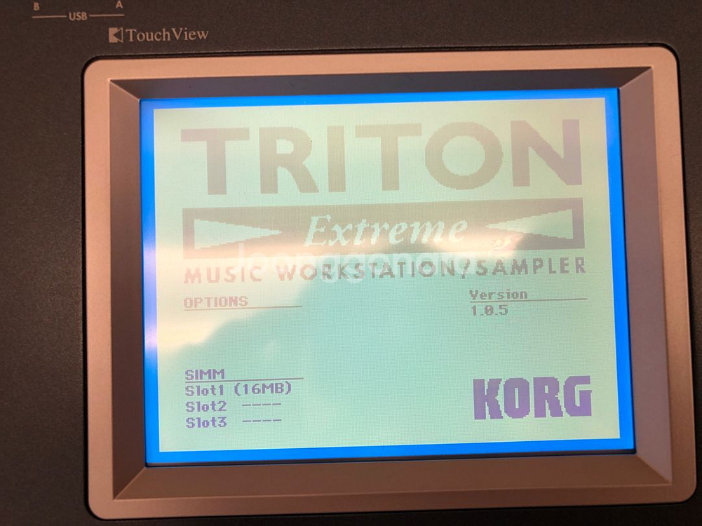 KORG TRITON Extreme 88건반 신디사이저--2
