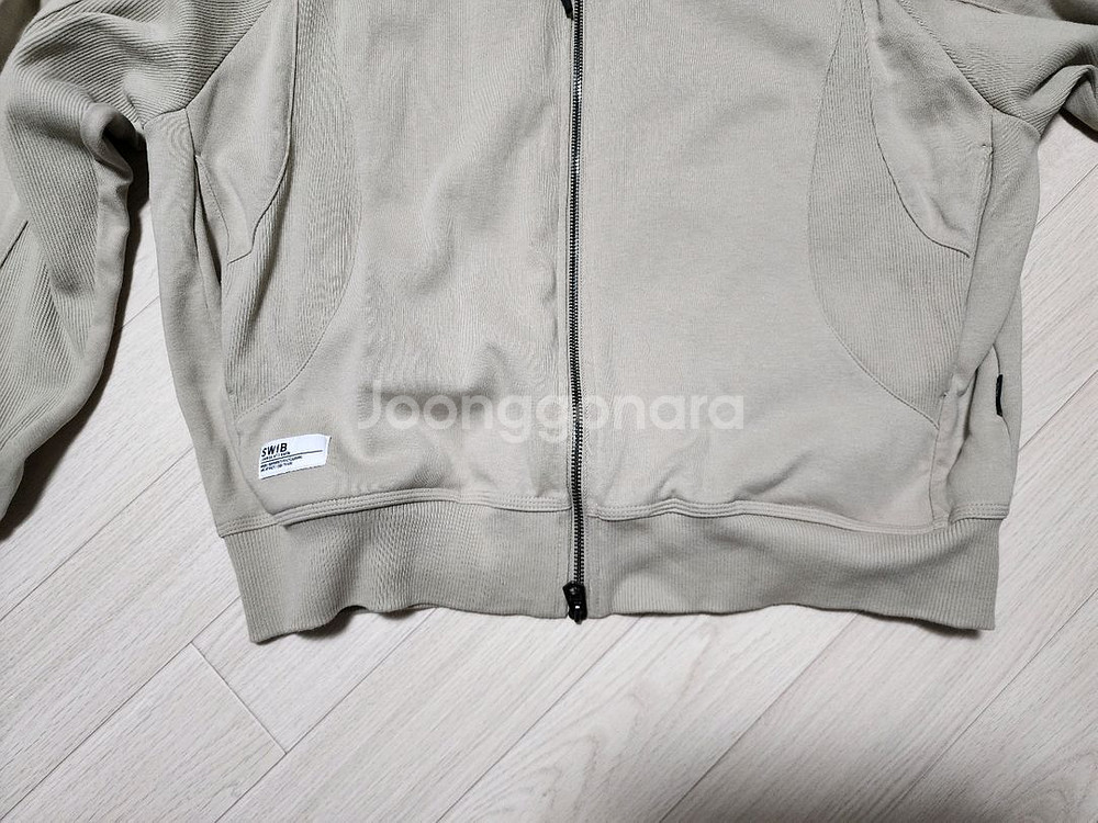 스위브SWIB 나그랑 면 집업 M사이즈--2